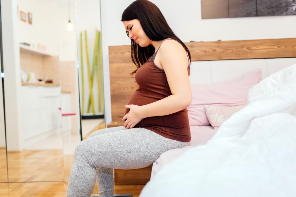 dolor de ovarios en el embarazo