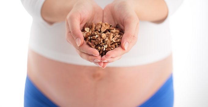 nueces en el embarazo